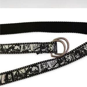 Hysteric Glamour Monochrome Film Reel Graphic Belt